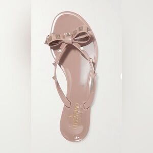 Valentino Garavani Rockstud Rubber Slipper